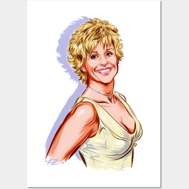 Lorrie Morgan - An illustration by Paul Cemmick Wall Art by PLAYDIGITAL2020